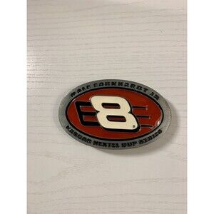 Dale Earnhardt Jr Belt Buckle NASCAR Nextel Cup Series 2004 Silver Metal 4” VTG